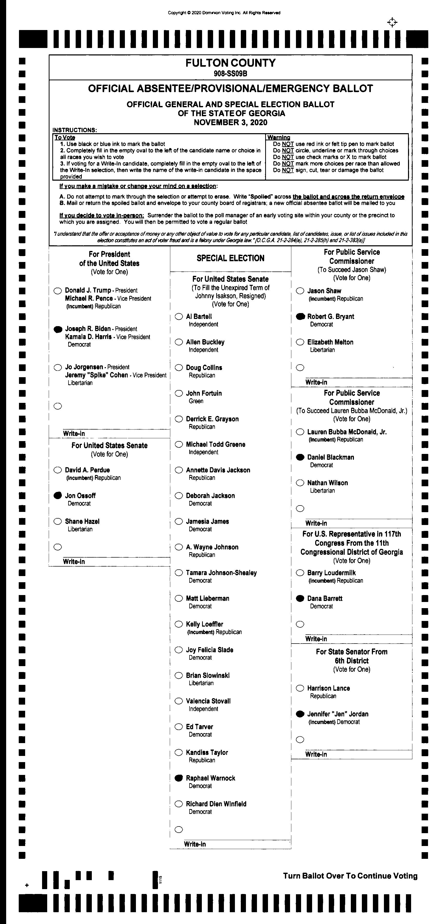 Source Ballot